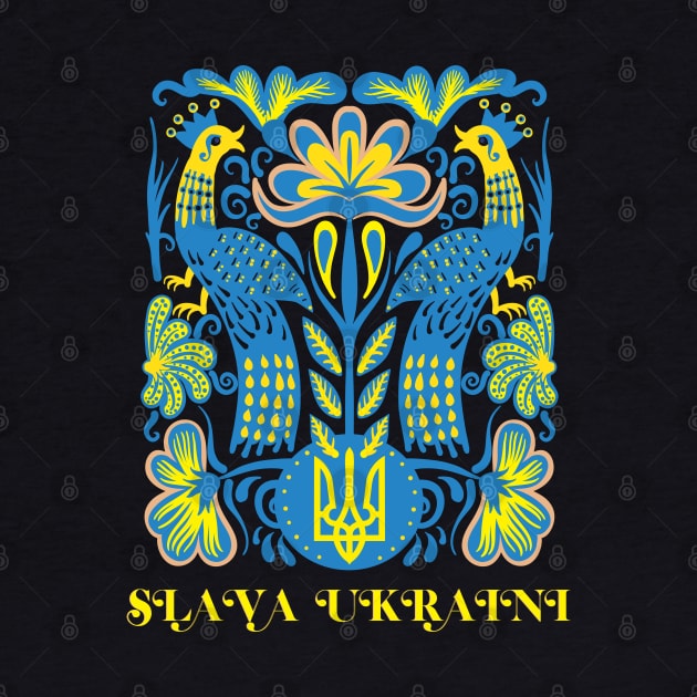 SLAVA UKRAINI - Glory to Ukraine by Obey Yourself Now